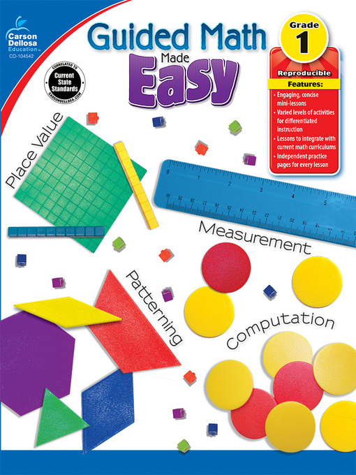 Title details for Guided Math Made Easy, Grade 1 by Margaret Burkholder - Available